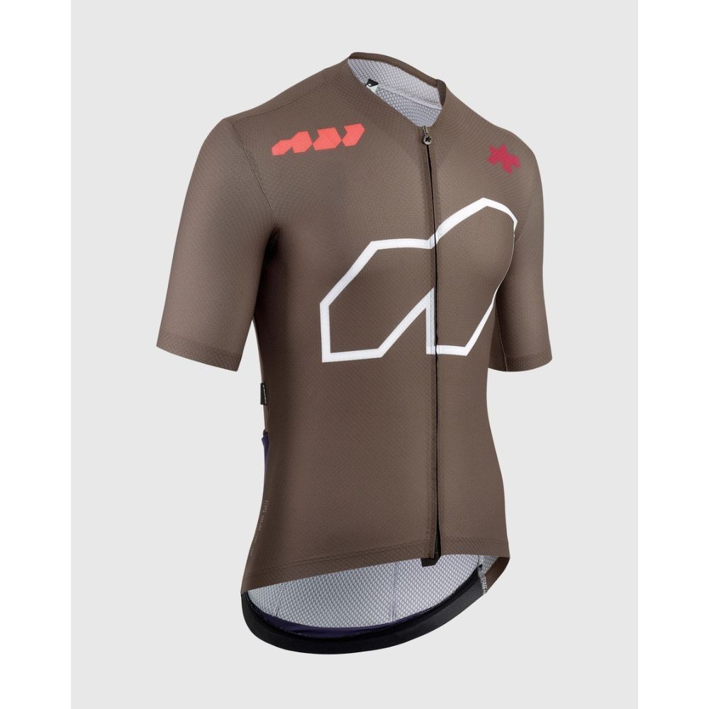 Maillot Manga Corta Hombre Assos Equipe R S11 We Are The a Moka Brown