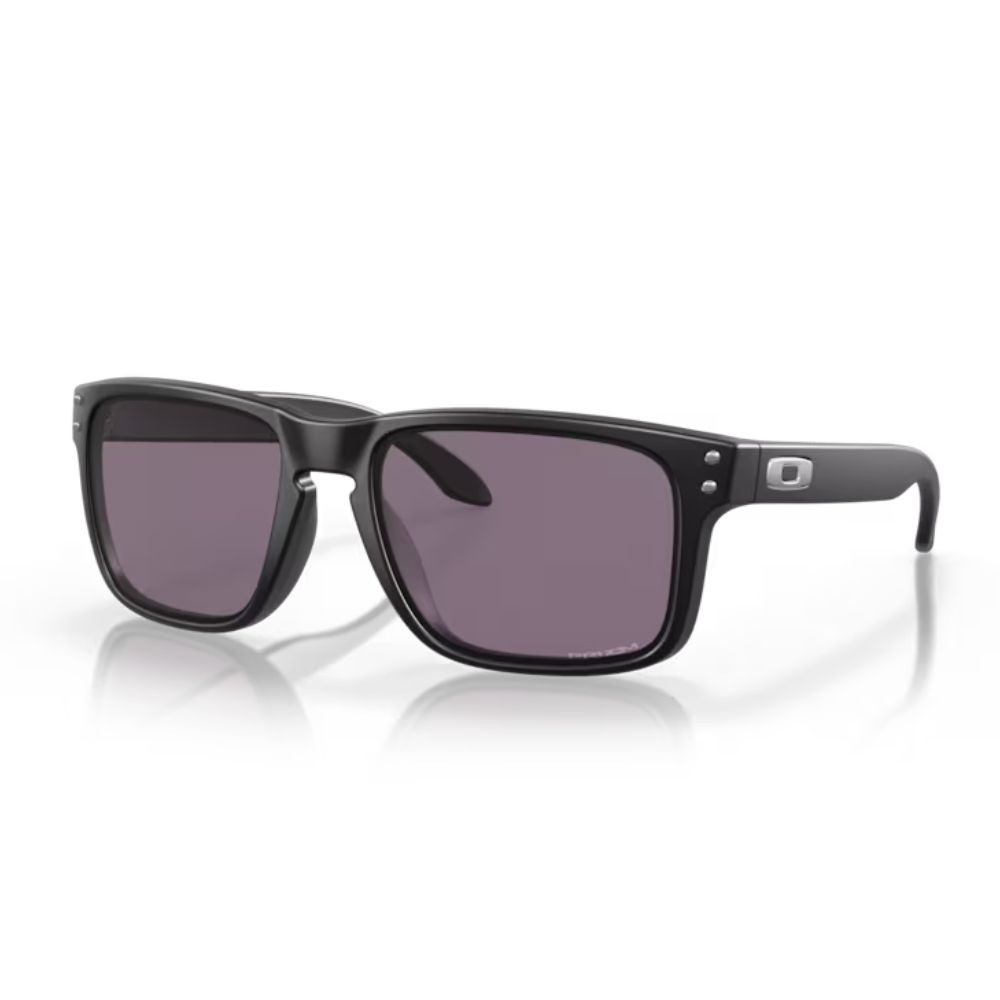 Lunettes Oakley Holbrook Verres prizm grey/Monture matte black