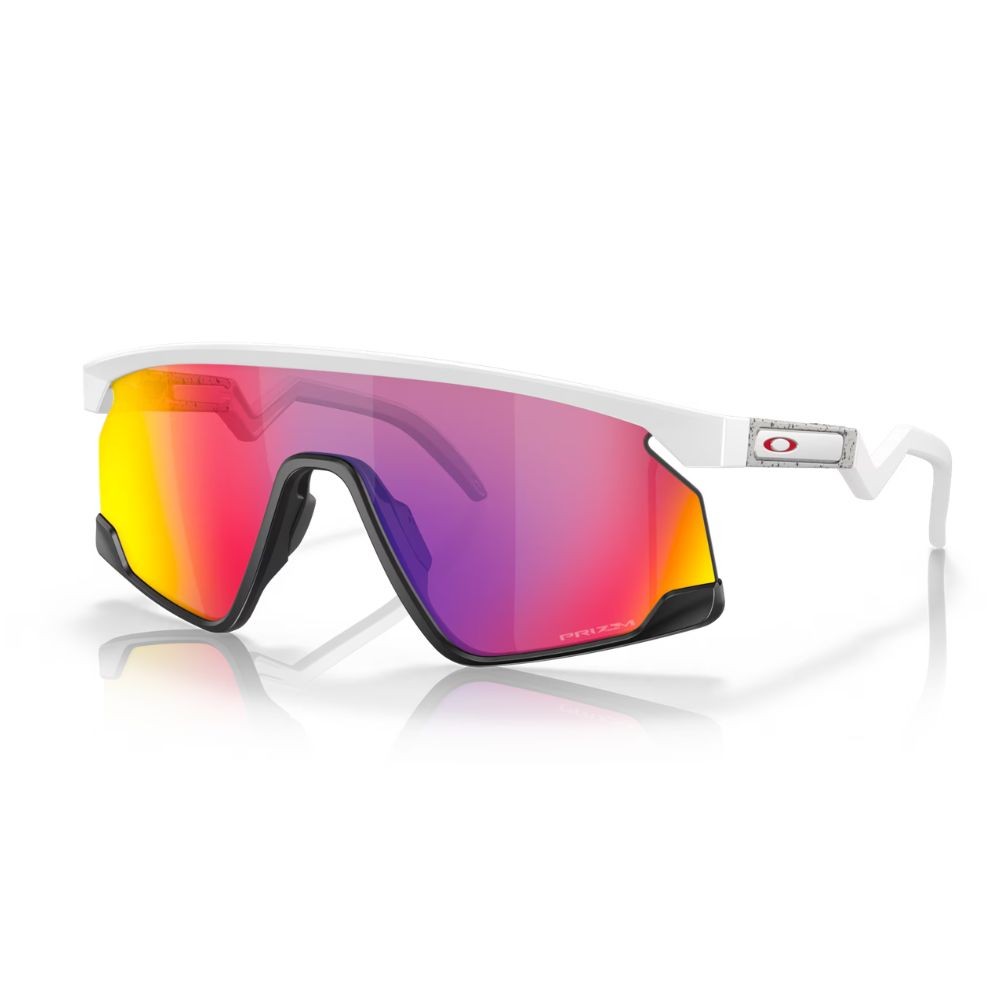 Lunettes Oakley BXTR Verres prizm road/Monture matte white