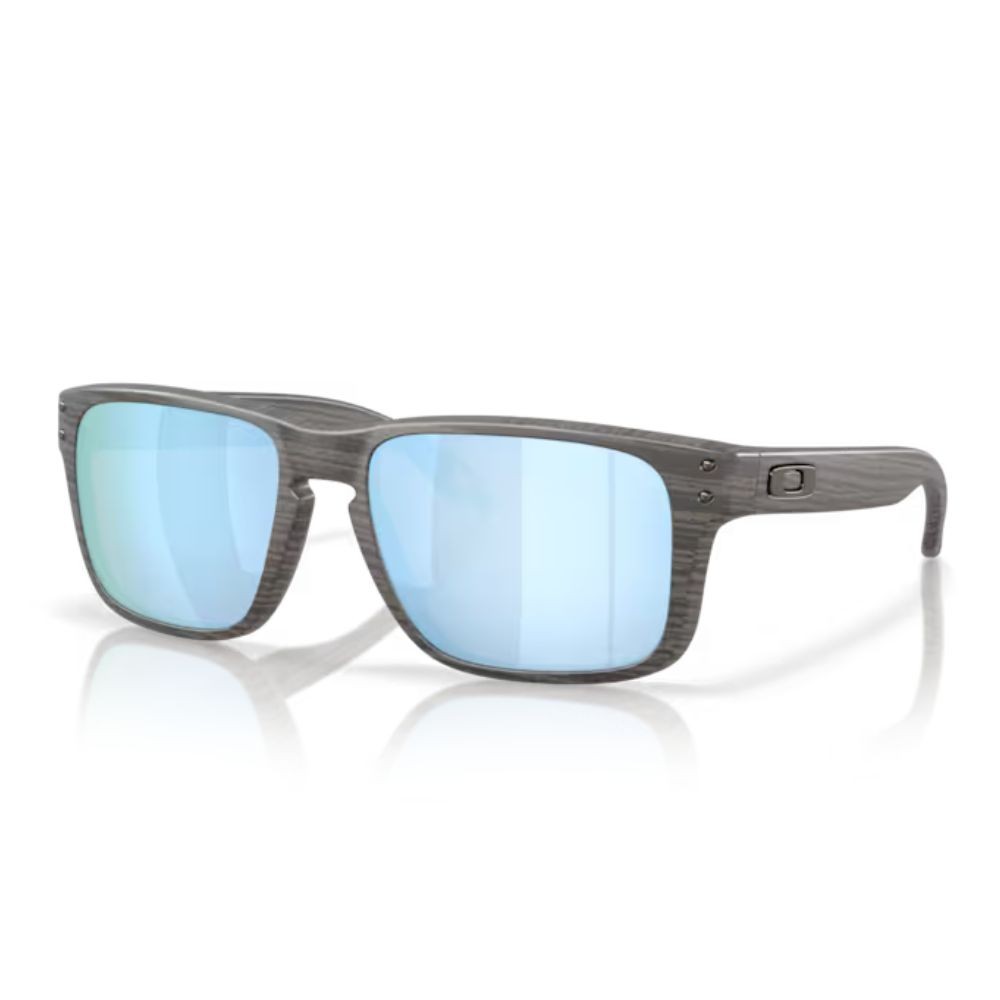 Gafas Oakley Holbrook s Lentes prizm deep water polarized/Montura woodgrain