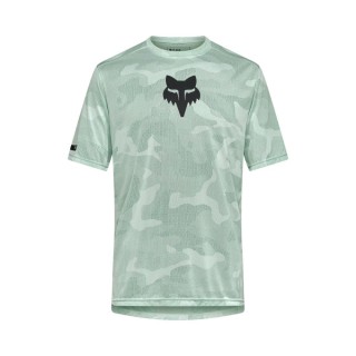 Camiseta Manga Corta Fox Ranger TruDri Azul Escarcha