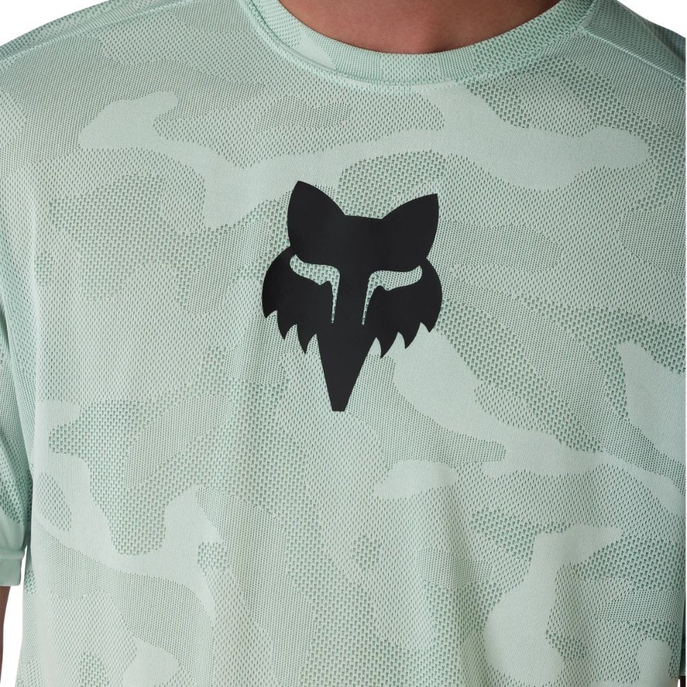 Camiseta Manga Corta Fox Ranger TruDri Azul Escarcha