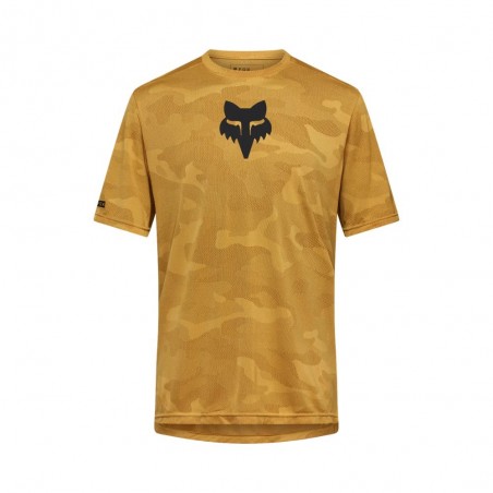 Camiseta Manga Corta Fox Ranger TruDri Bronce