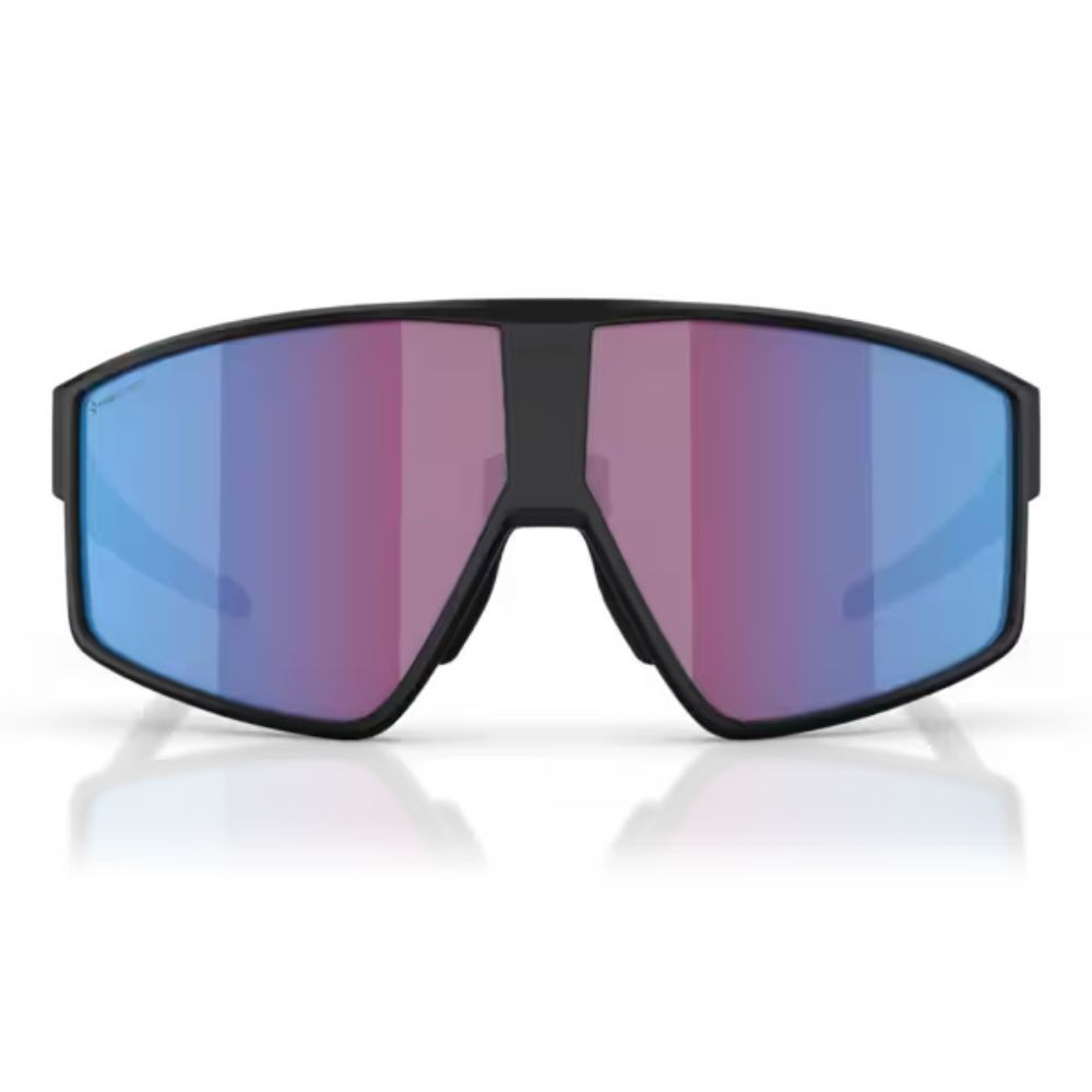 Lunettes Bliz P002 matt black pink/violet blue mirror