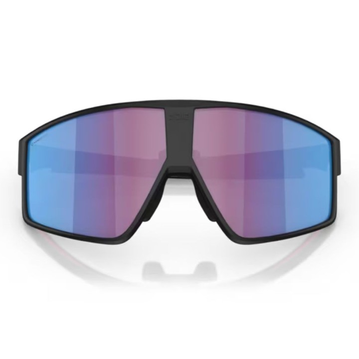 Lunettes Bliz P002 matt black pink/violet blue mirror