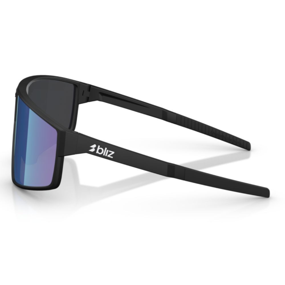 Lunettes Bliz P002 matt black smoke/multicolored blue