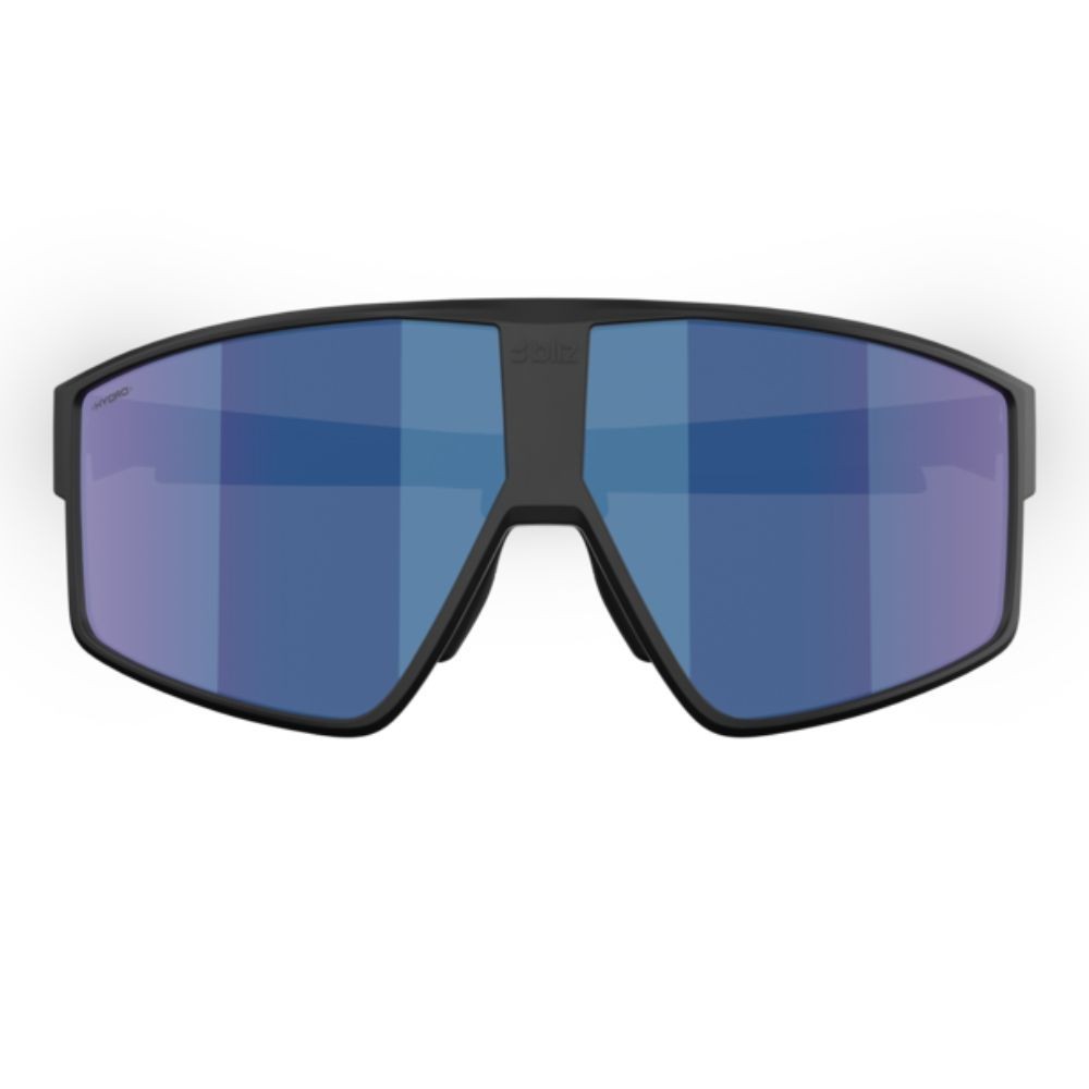 Lunettes Bliz P002 matt black smoke/multicolored blue
