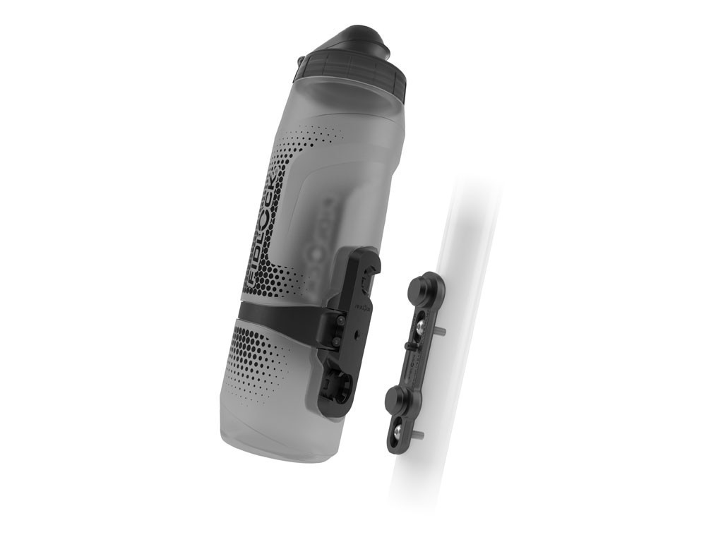 Bidon + base + connecteur Twist Fidlock 800ml gris