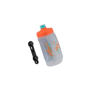 Bidón + base + Conector Twist Fidlock niño 450 600ml naranja