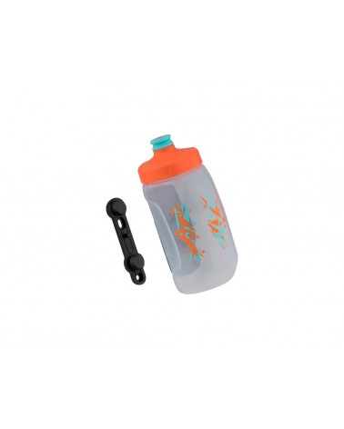 Bidón + base + Conector Twist Fidlock niño 450 600ml naranja