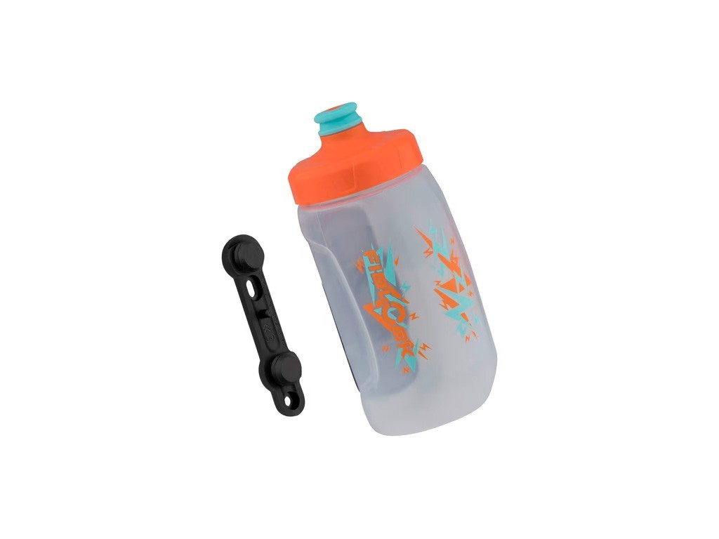 Bidon + base + connecteur Twist Fidlock enfants 450 600ml orange