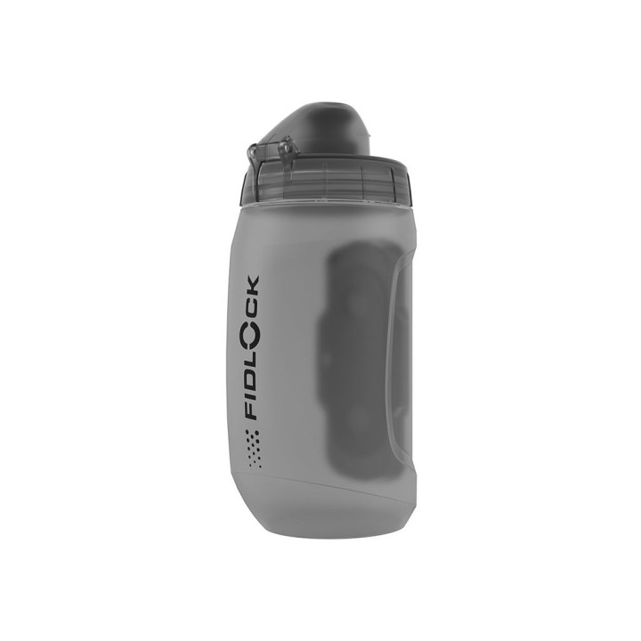 Bidón + Conector Twist Fidlock 450ml gris