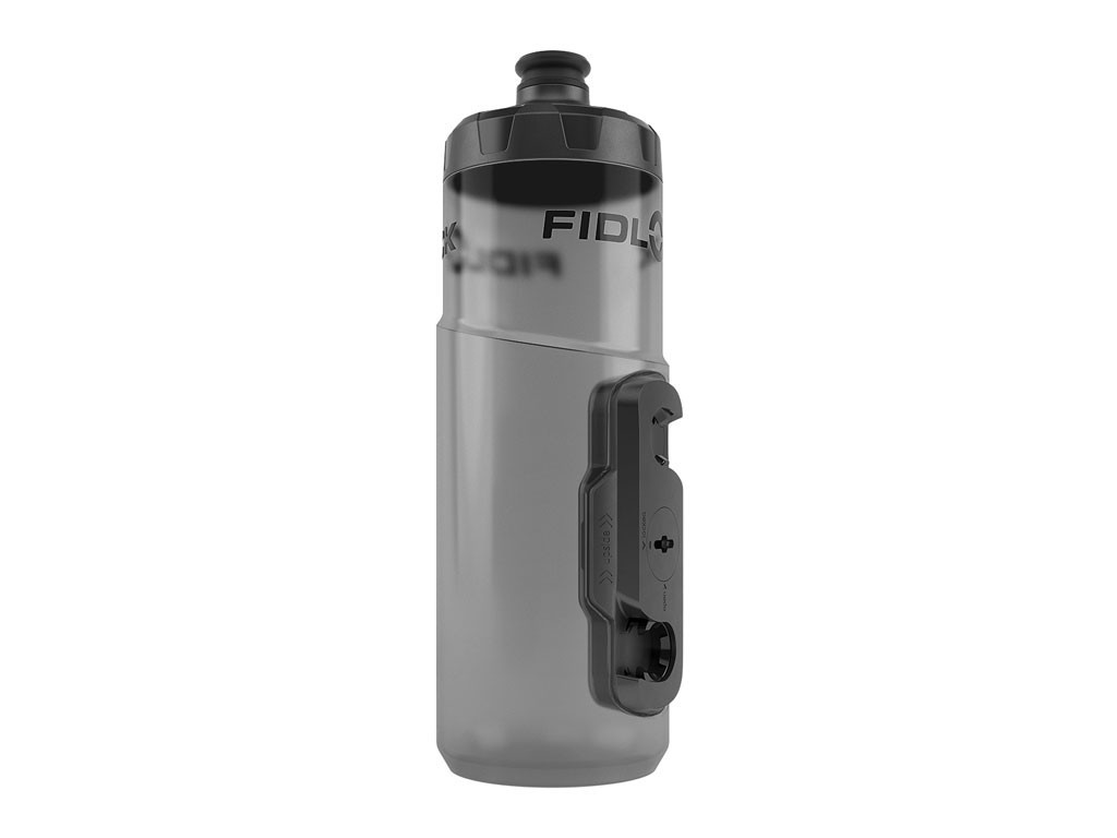 Bidón + Conector Twist Fidlock 600ml gris