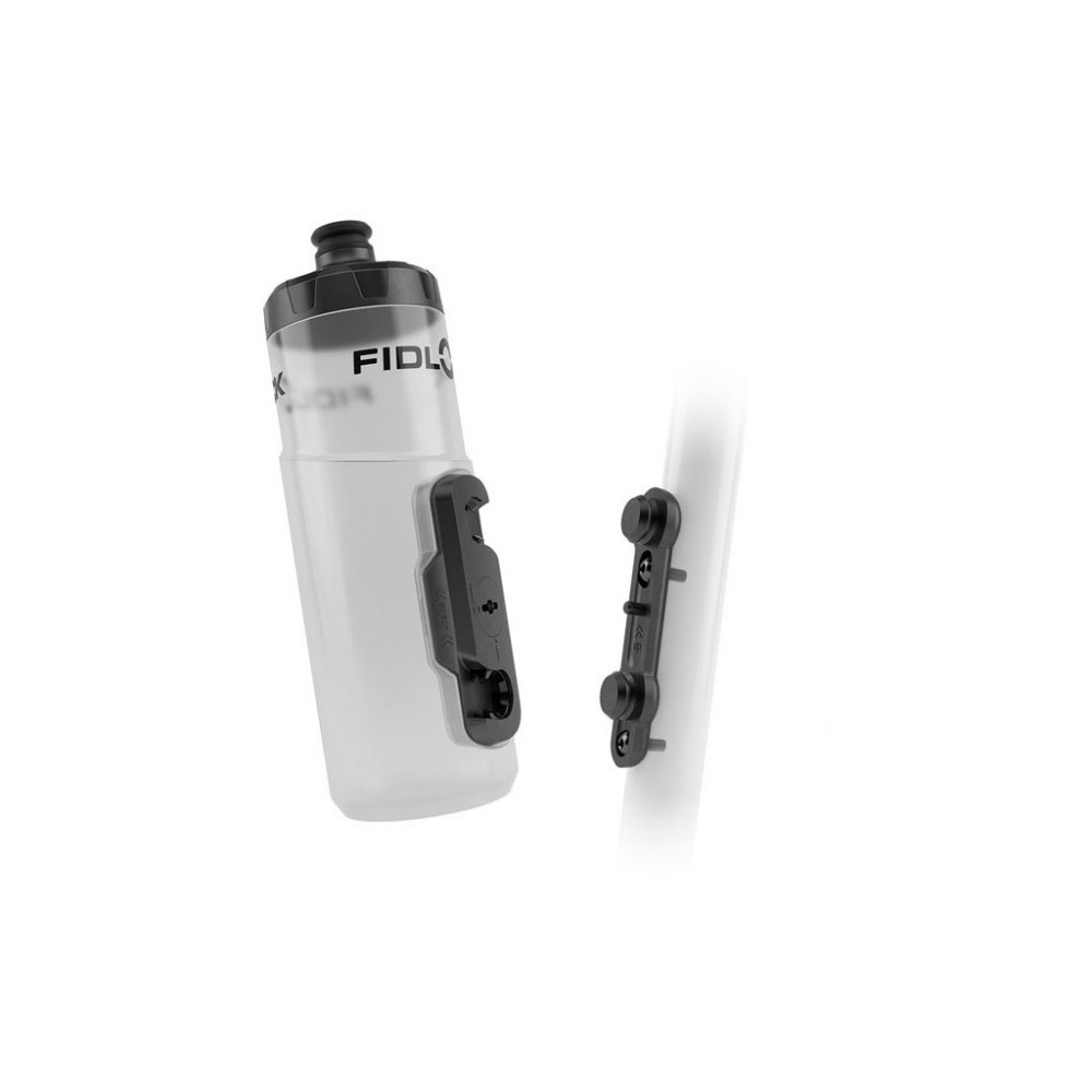 Bidon + base + Connecteur Twist Fidlock 600ml transparent