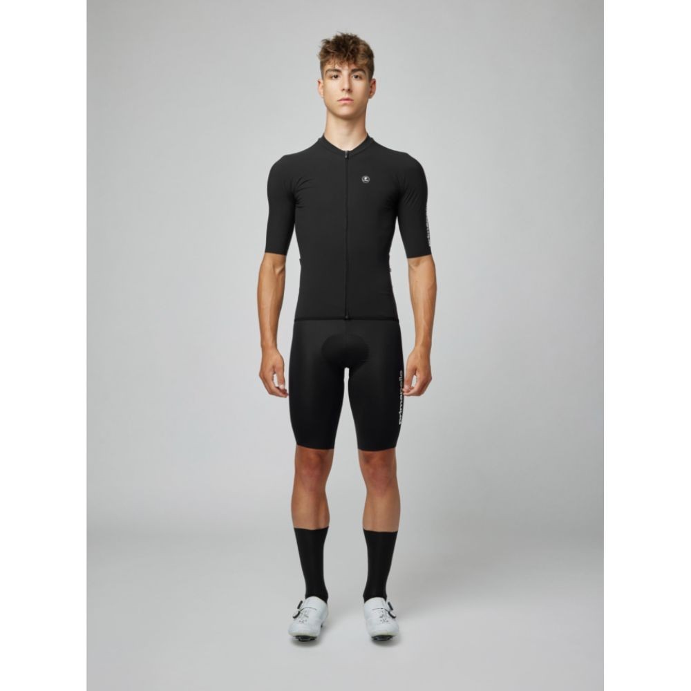 Maillot hombre manga corta Pissei Primapelle negro