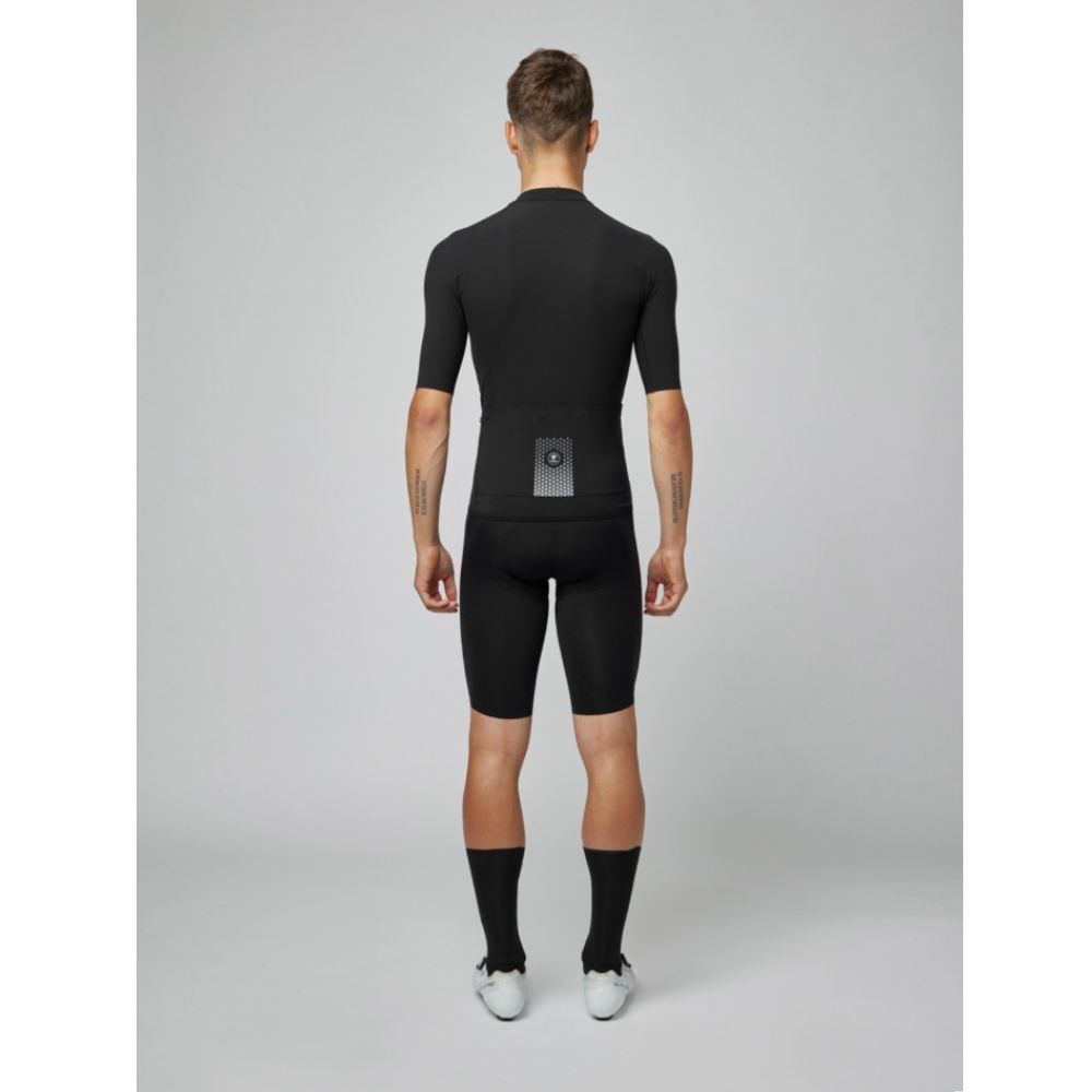 Maillot hombre manga corta Pissei Primapelle negro