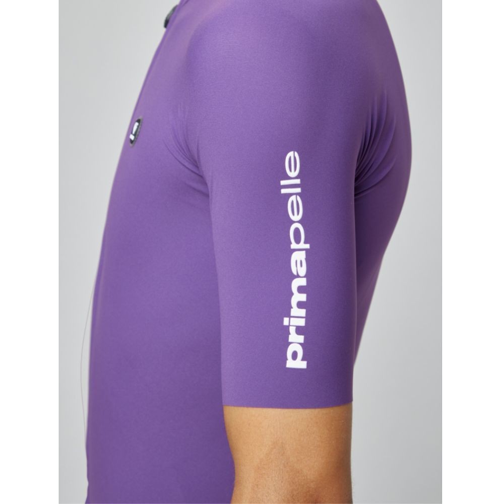 Maillot homme manches courtes Pissei Primapelle violet