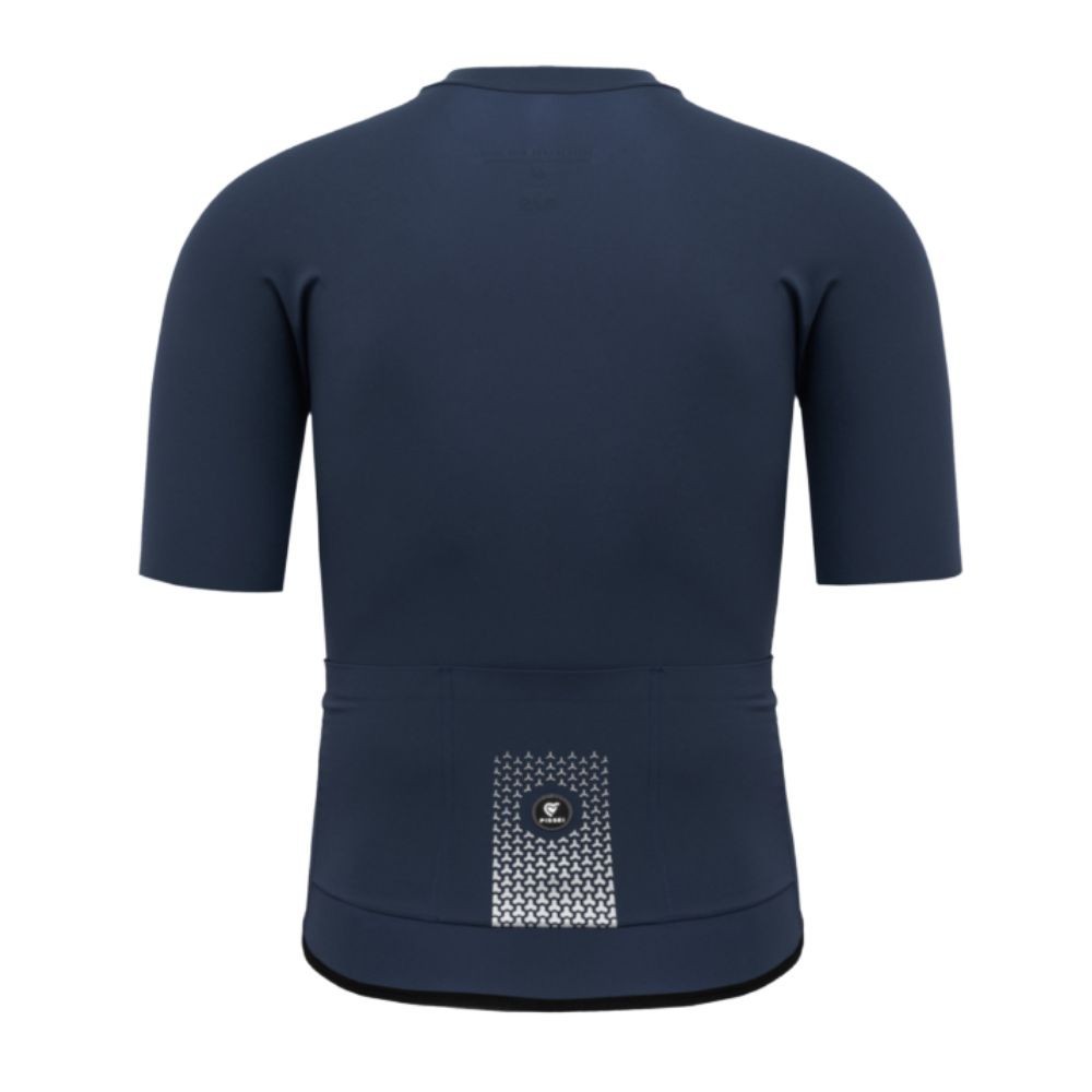 Maillot homme manches courtes Pissei Primapelle Blue Navy