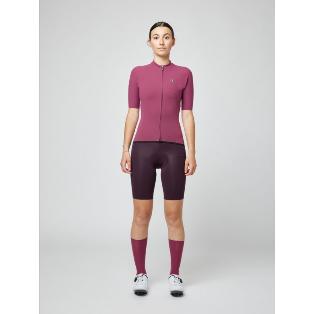 Maillot mujer manga corta Pissei Primapelle prugna