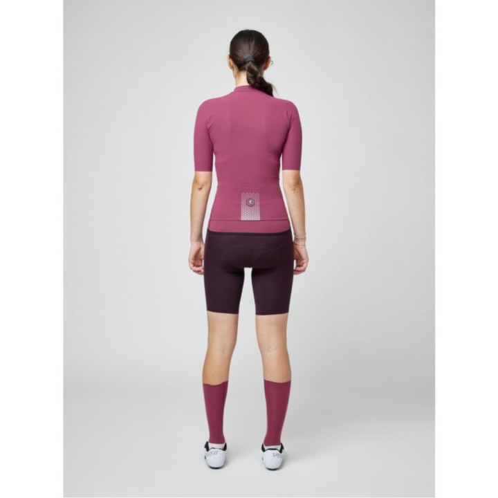 Maillot femme manches courtes Pissei Primapelle prugna
