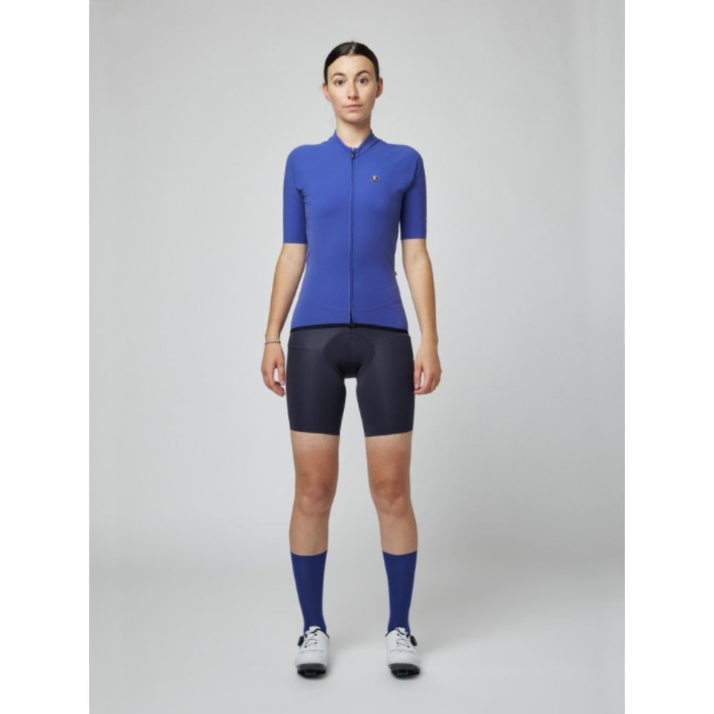 Maillot femme manches courtes Pissei Primapelle blue indigo