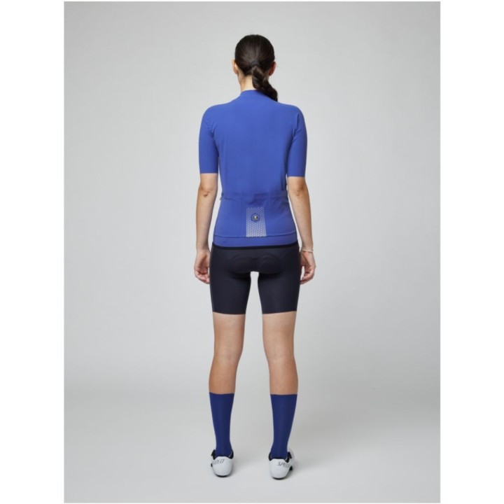Maillot femme manches courtes Pissei Primapelle blue indigo