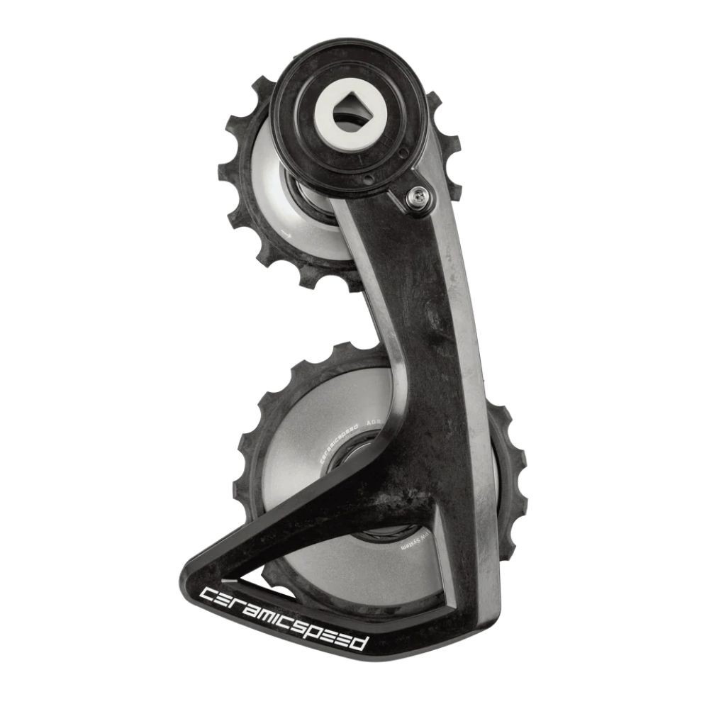 Cage de Dérailleur Arriére Ceramicspeed OSPW RS Alpha SRAM RedD1/E1+ForceD1 v2 Silver
