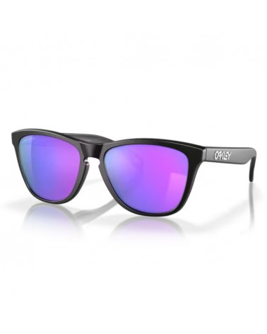 Lunettes Oakley Frogskins Verres prizm violet/Monture matt black