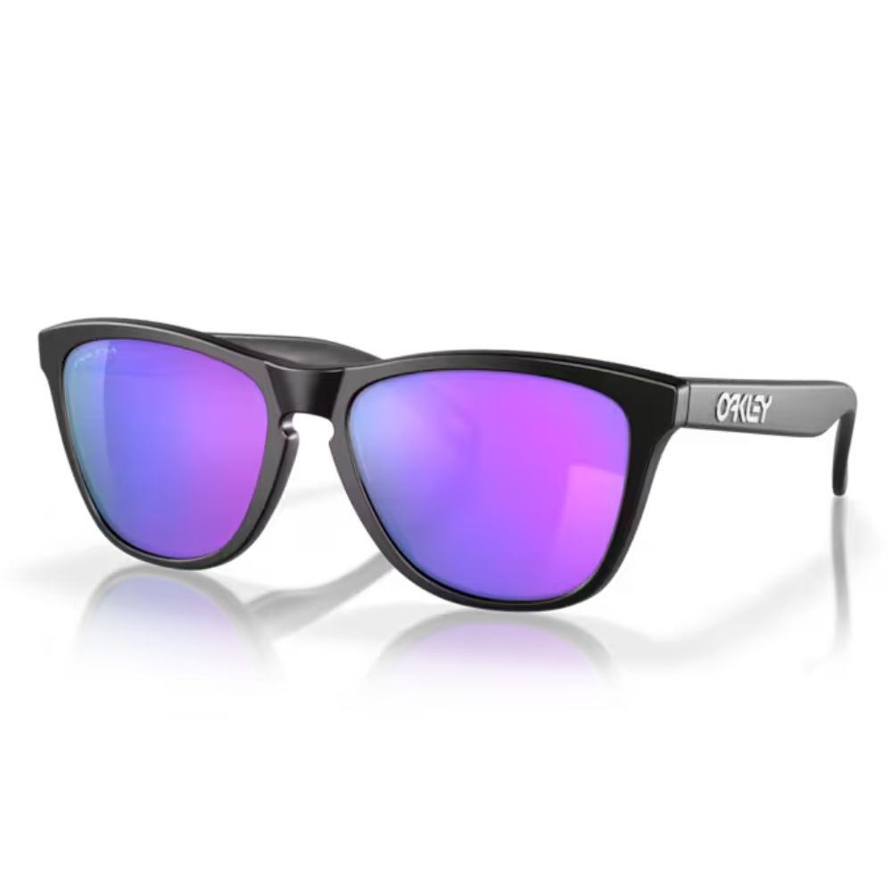 Gafas Oakley Frogskins Lentes prizm violet/Montura matte black
