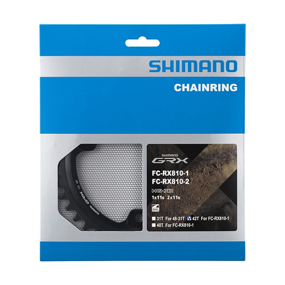 Plato Shimano GRX FC-RX810-1|platos mtb