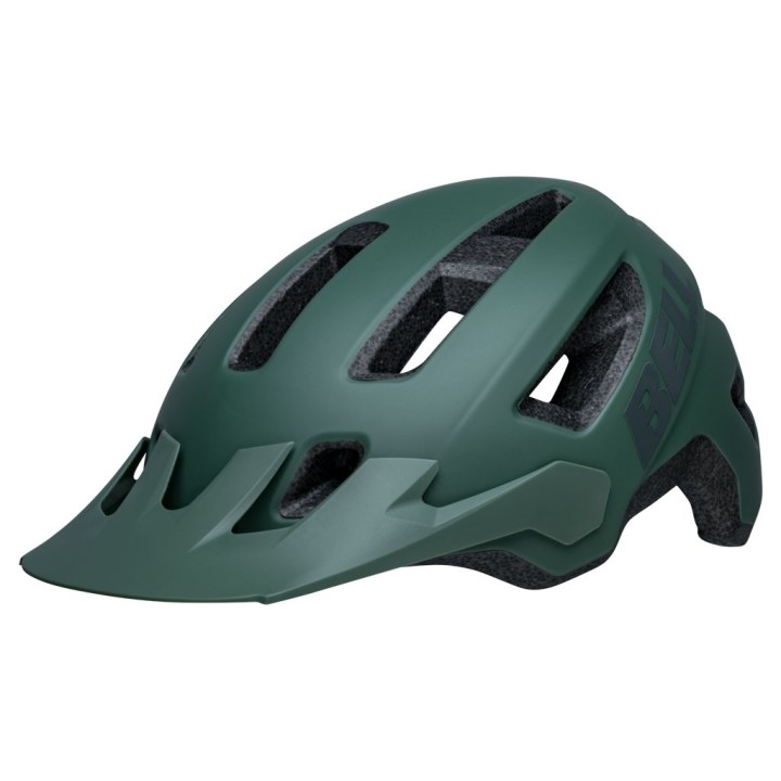 Casque Bell Nomad 2 matte vert pour VTT. Léger, confortable et bien ventilé pour le trail. Livraison rapide.