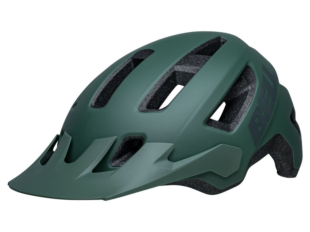 Casque Bell Nomad 2 matte vert pour VTT. Léger, confortable et bien ventilé pour le trail. Livraison rapide.