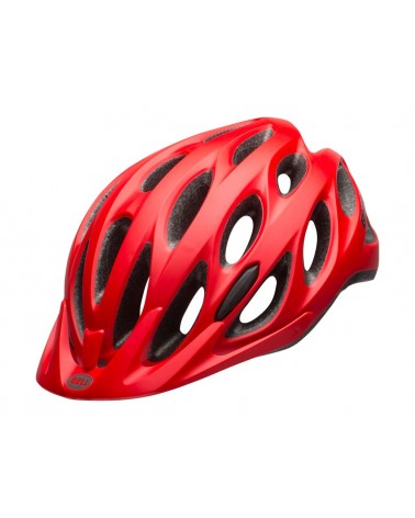 Casque Bell Tracker rouge machine mat
