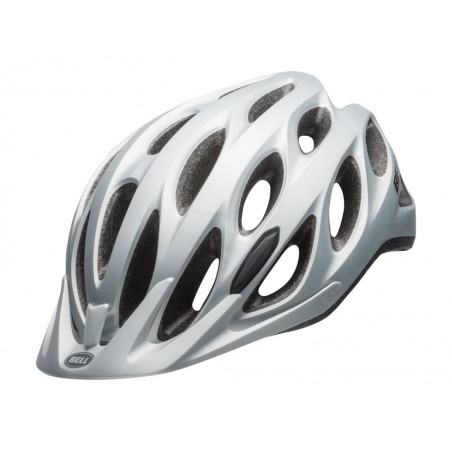 Casque Bell Tracker mat silver