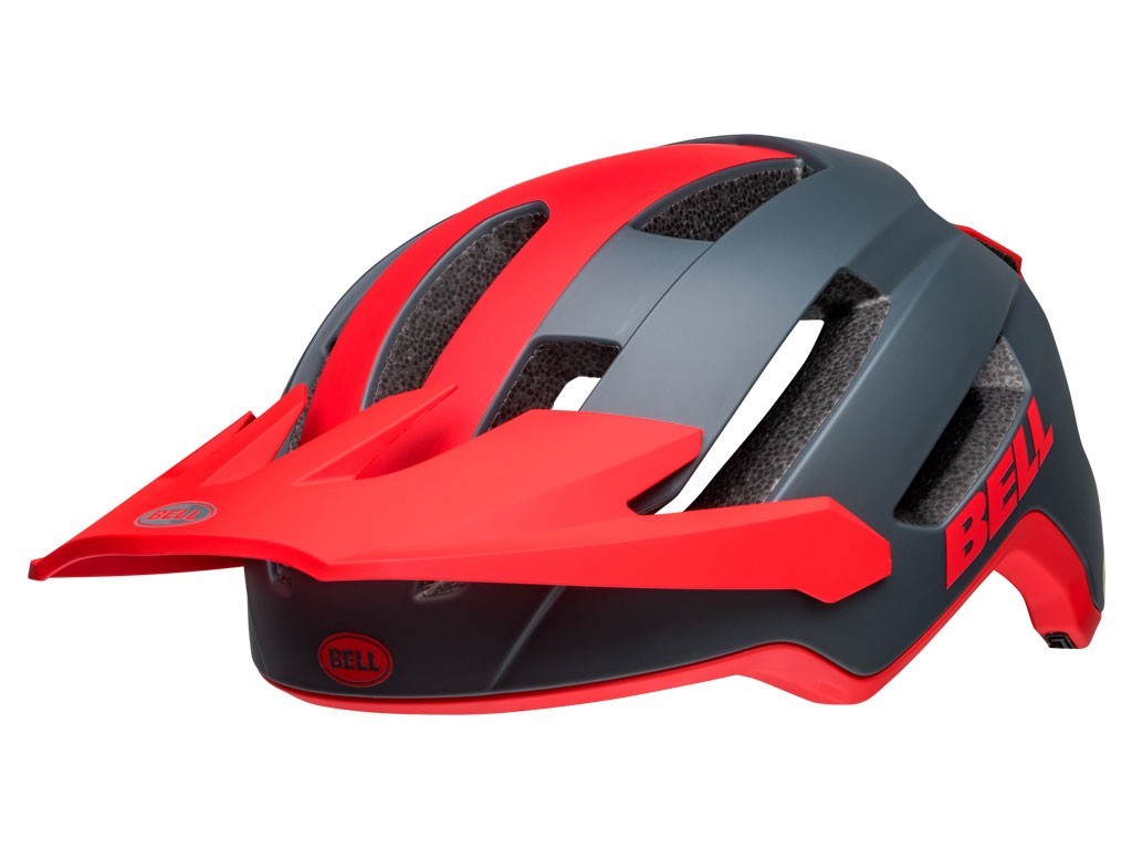 Casque Bell 4forty AIR Mips Mat gris/rouge