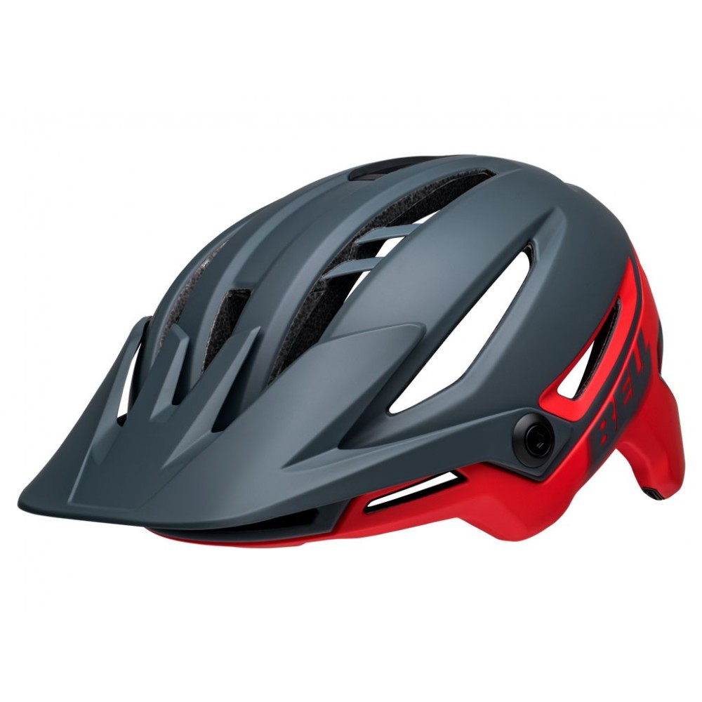 Casco Bell Sixer Mips matte gris/rojo