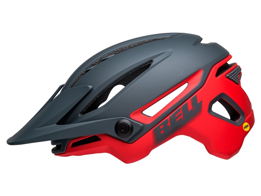Casco Bell Sixer Mips matte gris/rojo