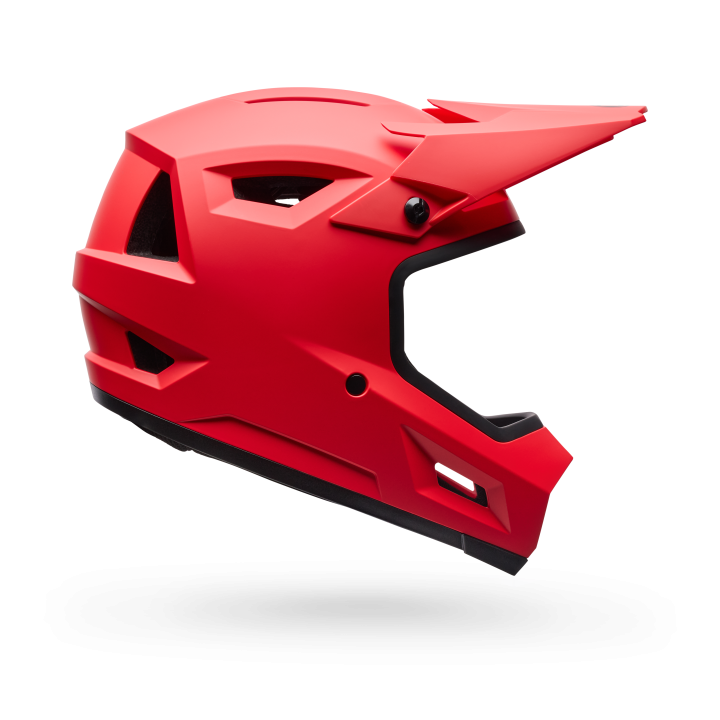 Casque Bell Sanction 2 mat rouge