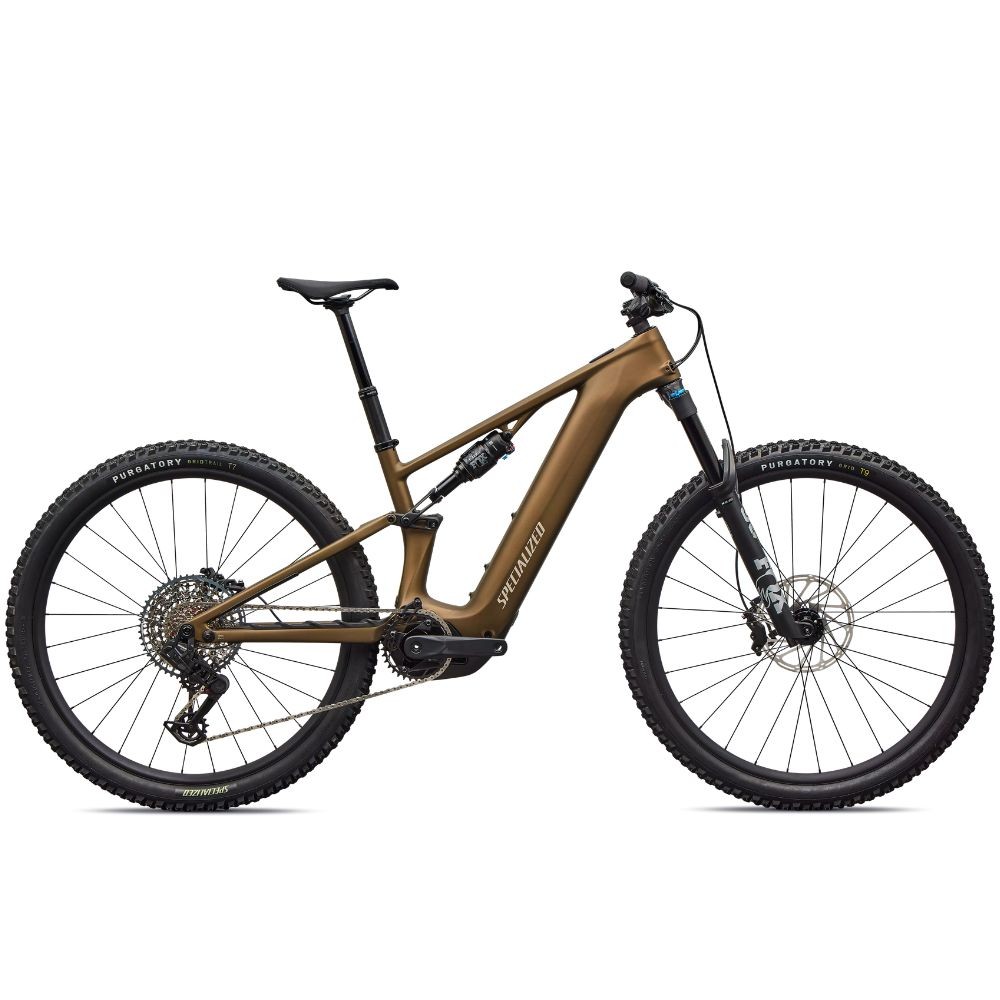 Bicicleta Specialized Turbo Levo R Comp Satin Burnt Gold Metallic / Sandstone Metallic
