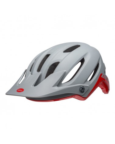 Casco Bell 4forty Mips matte gloss grey/crimson