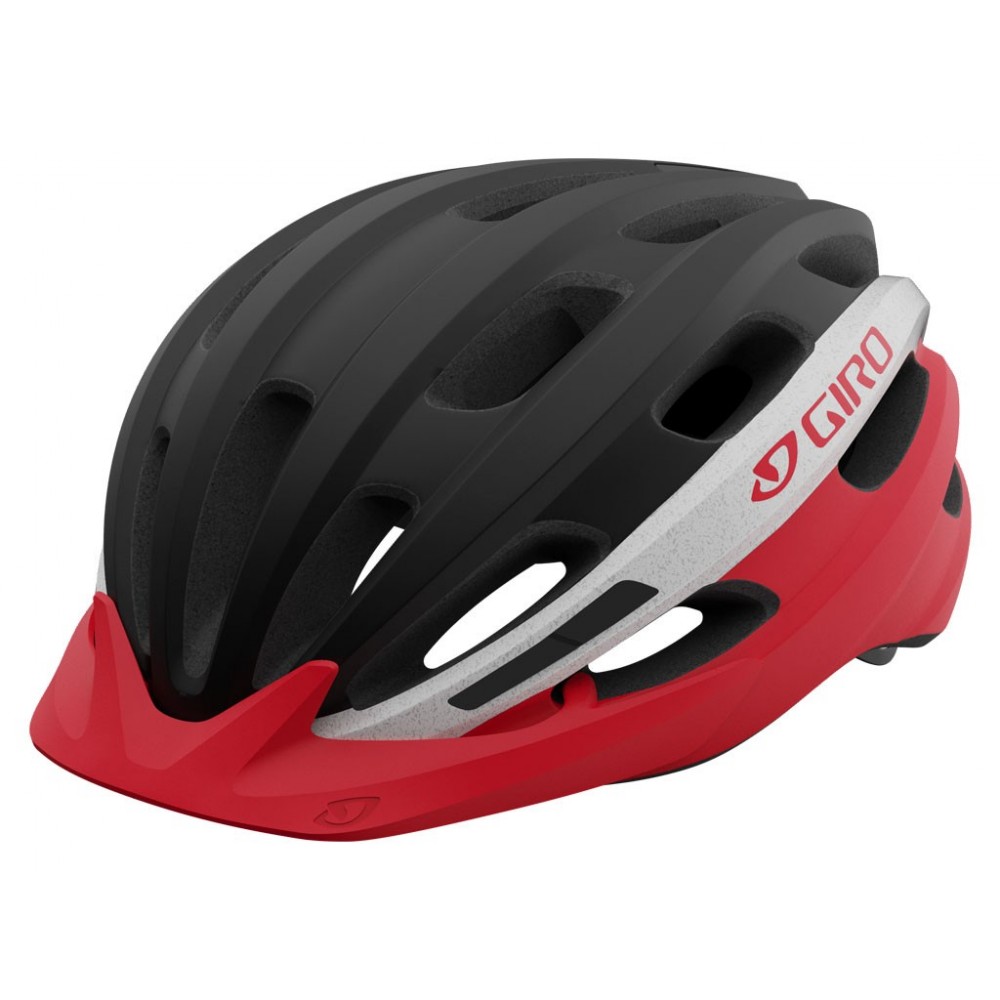 Casque Giro Register mat noir/rouge