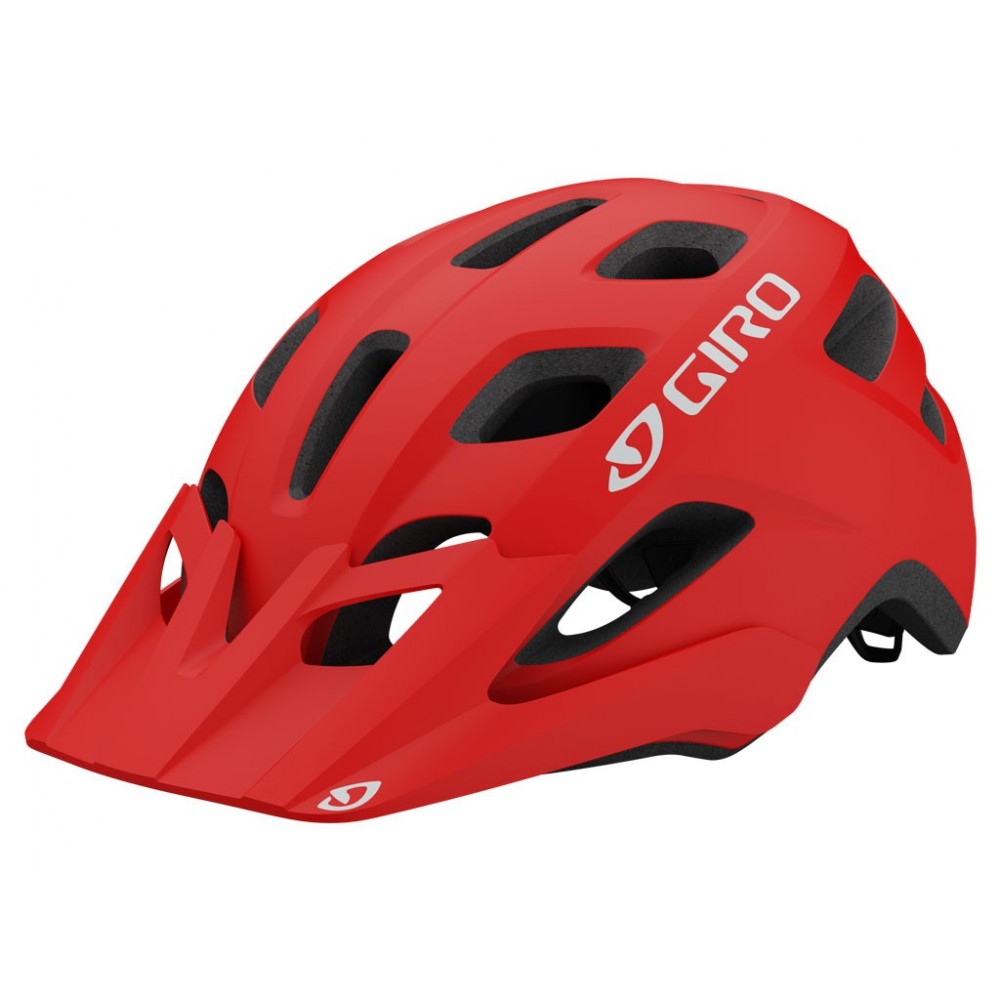 Casco Giro Fixture matte trim red
