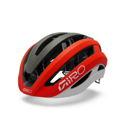Casque Aries Spherical flame red