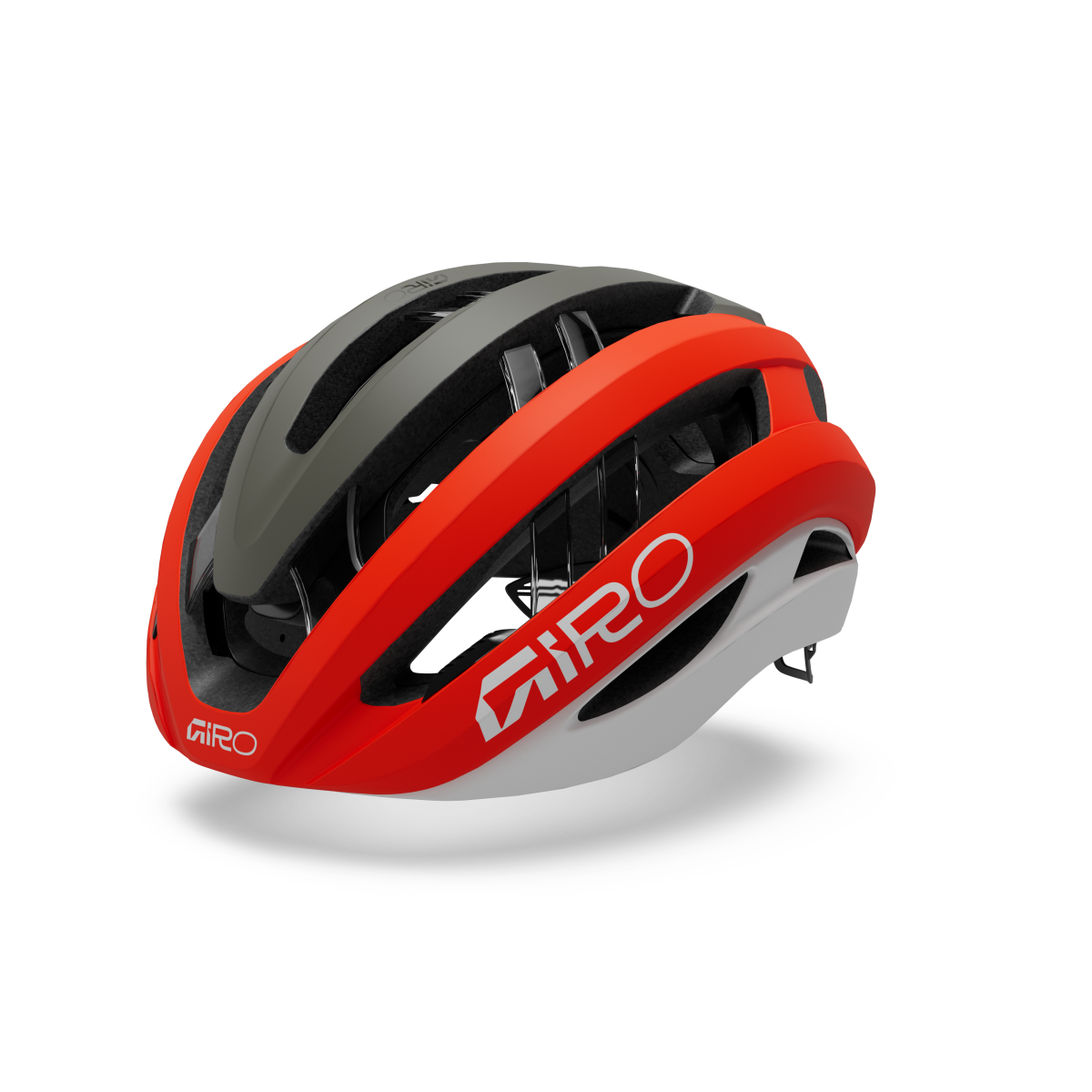 Casco Aries Spherical flame red