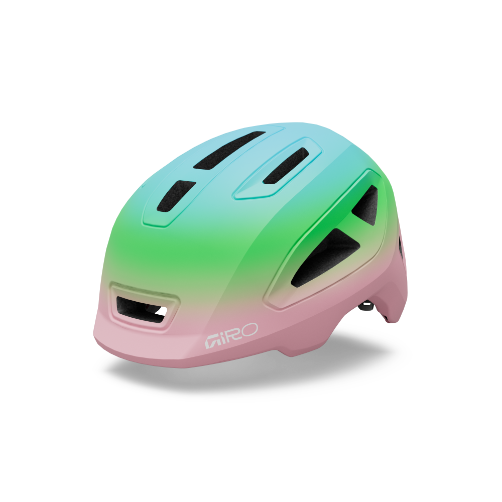 Casque Giro Scamp II rose/vert