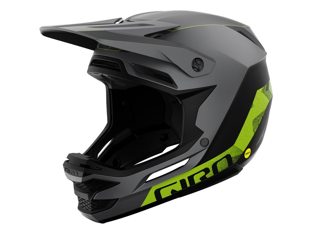 Casco Giro Insurgent Spherical Matte Black Anodized Lime
