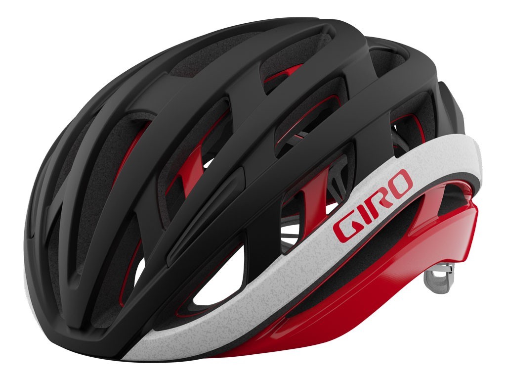 Casque Giro Helio Mips Spherical mat noir/rouge