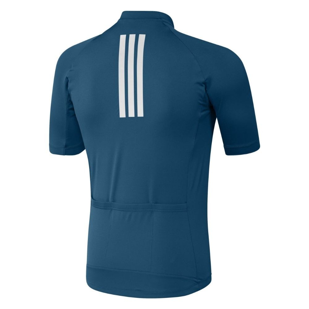 Maillot à manches courtes pour homme Adidas Ess Dusky Petrol