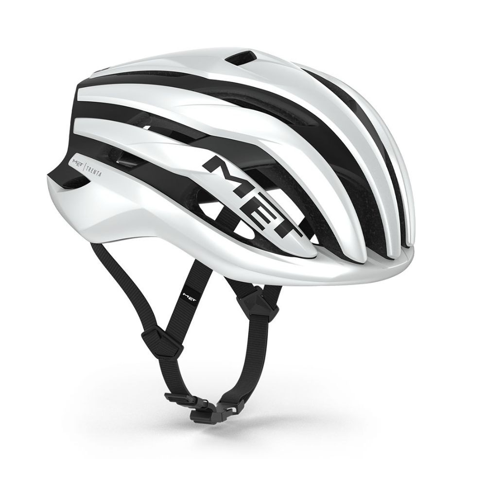 Casque Met Trenta Mips Blanc Noir|Mat Brillant