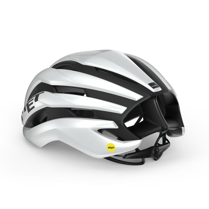Casque Met Trenta Mips Blanc Noir|Mat Brillant